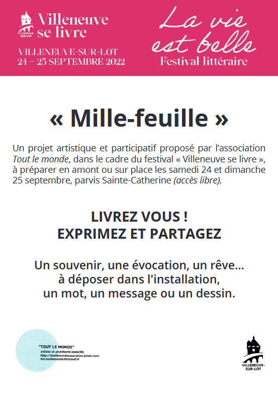 millefeuille affiche