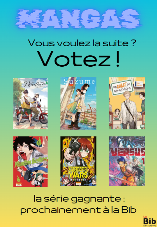 Affiche Manga decouverte juin 2025