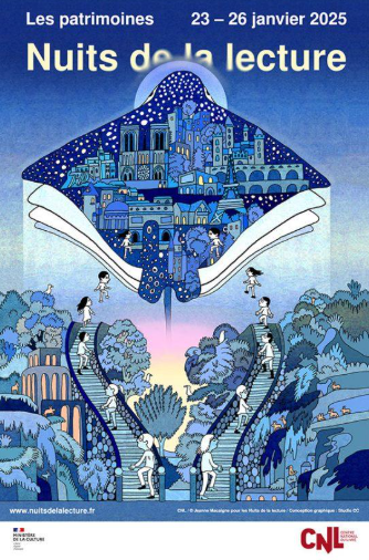 nuit de la lecture affiche 2025